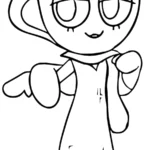 coloriage Dandy’s World gratuit en ligne