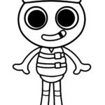 coloriage Dandy’s World pour enfants à télécharger