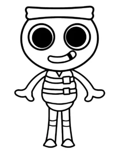 coloriage Dandy’s World pour enfants à télécharger