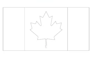 coloriage Drapeau pour enfant de 6 ans