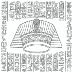 imprimer coloriage Egypte