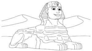 coloriage Egypte et apprentissage