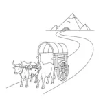 coloriage Egypte gratuit a imprimer