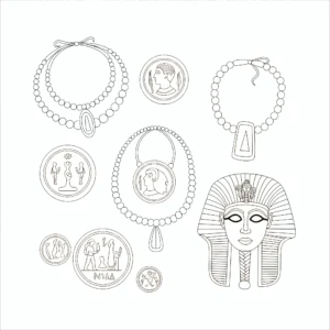 coloriage Egypte a dessiner et imprimer