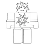 coloriage Forsaken pour enfants à imprimer
