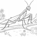 a imprimer coloriage Insecte gratuit