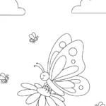 coloriage Insecte pour enfant de 8 ans