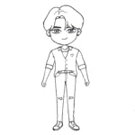 coloriage KPop Demon Hunters et apprentissage