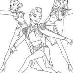 télécharger coloriage KPop Demon Hunters gratuit