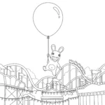 coloriage Lapin Cretin de pour enfants