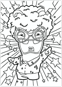 Coloriage Rabbids à imprimer pdf