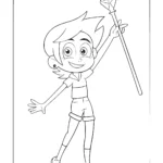 a imprimer coloriage Luz à Osville gratuit