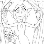 coloriage Luz à Osville gratuit