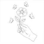 coloriage Mains à imprimer gratuitement