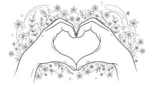 coloriage Mains pour primaire