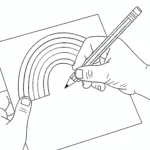 coloriage Mains gratuit à imprimer