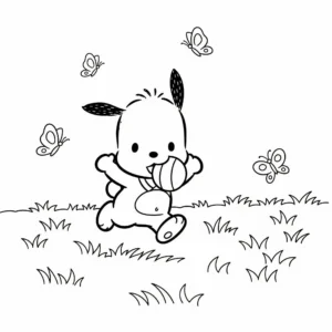 coloriage Pochacco gratuit
