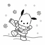 a imprimer coloriage Pochacco gratuit