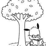 coloriage Pochacco pour enfants à imprimer