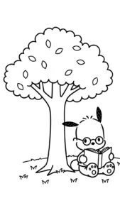 coloriage Pochacco pour enfants à imprimer