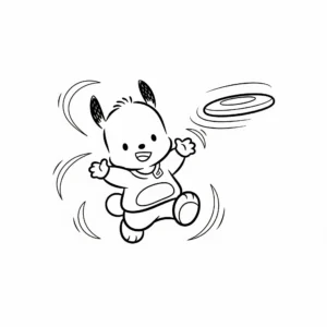 coloriage Pochacco educatif pour enfant
