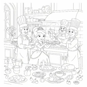 coloriage Princesse Sofia à imprimer pour enfant de 2 ans