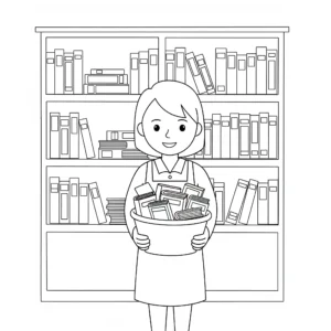 coloriage Professeur a dessiner en ligne