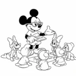 coloriage Professeur pour enfant de 10 ans