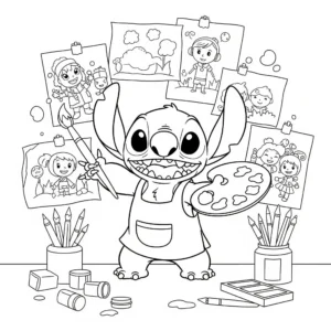 coloriage Professeur pour primaire