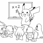 coloriage Professeur à imprimer pdf