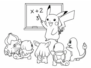 coloriage Professeur à imprimer pdf