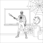 coloriage Professeur à imprimer gratuitement