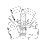 télécharger coloriage Retour à L’école gratuit