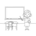 coloriage Retour à L’école à imprimer