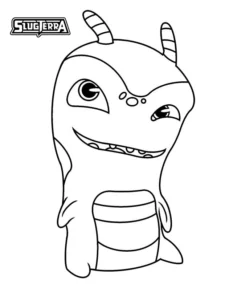 coloriage Slugterra en ligne pour enfant