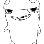 coloriage Slugterra à imprimer kawaii