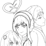 coloriage Spy x Family à imprimer gratuitement pdf