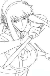 coloriage Spy x Family a dessiner en ligne