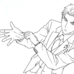 coloriage Spy x Family a colorier en ligne gratuitement