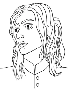 coloriage Stranger Things d