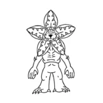 coloriage Stranger Things pour enfant de 4 ans