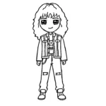 coloriage Stranger Things à imprimer gratuitement