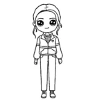 coloriage Stranger Things a imprimer