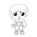 coloriage Stranger Things a colorier en ligne