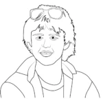 image de coloriage Stranger Things pour enfant
