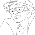 coloriage Stranger Things pour enfant gratuit