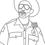 coloriage Stranger Things à imprimer pour enfants