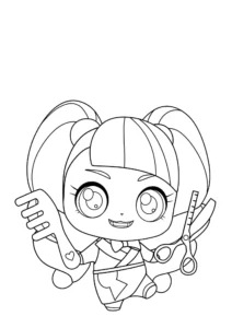 coloriage Teenieping pour primaire