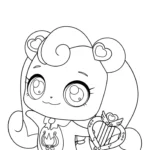 coloriage Teenieping et decoupage a imprimer gratuit