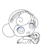 coloriage Teenieping pour enfants à télécharger